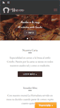 Mobile Screenshot of laherradurarestaurante.com